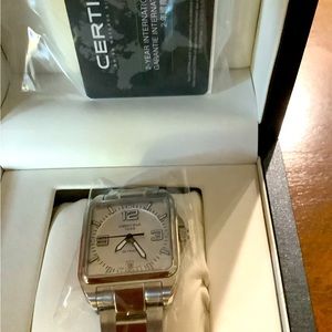 Certina DS Stainless Steel Quartz Men’s Wristwatch
